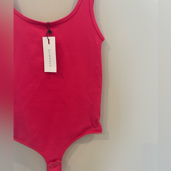 NWT Dynamite Seamless Tank Bodysuit - Picture 4 of 8